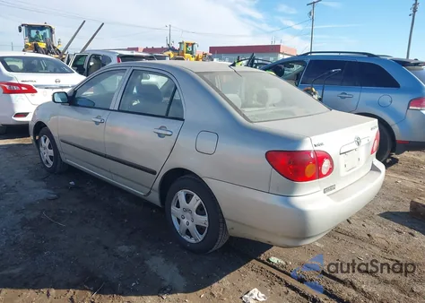 2004 Toyota Corolla Ce из США, поврежденный, VIN 2T1BR32E94C181362